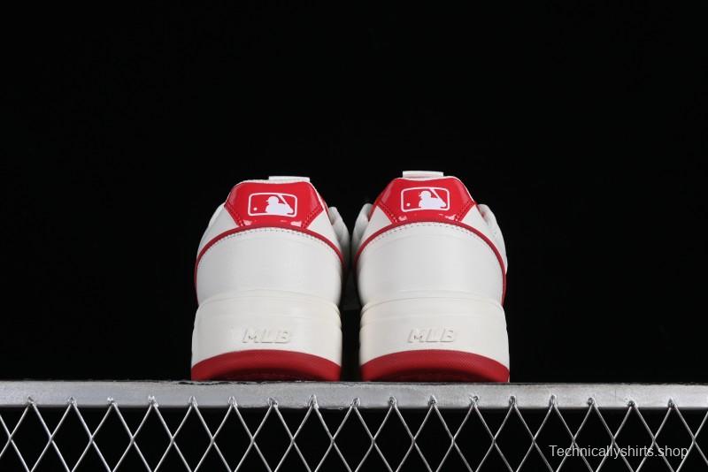 MLB Chunky Liner Basic New York Yankees Thick Sole Casual Sneakers with 6cm Height Increase - 3ASXCA12N43RDS