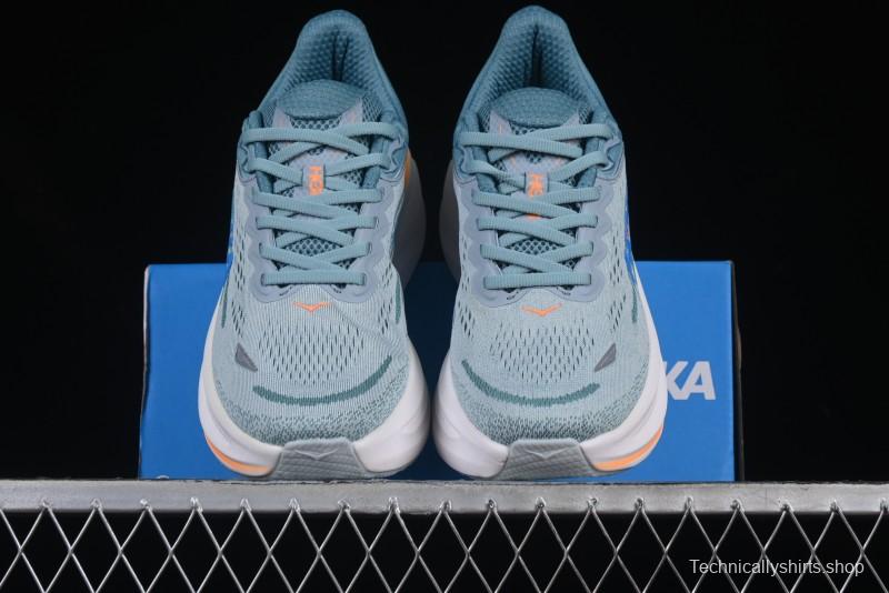HOKA ONE ONE Bondi 9 Cushioned Running Shoes with Soft EVA Midsole - 1162011 GYBU