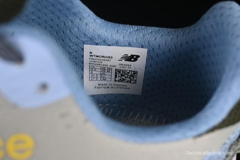 New Balance Fresh Foam X More V3TDS Low-Top Running Shoes with Durable Slip-Resistant Outsole - WTMORUG3