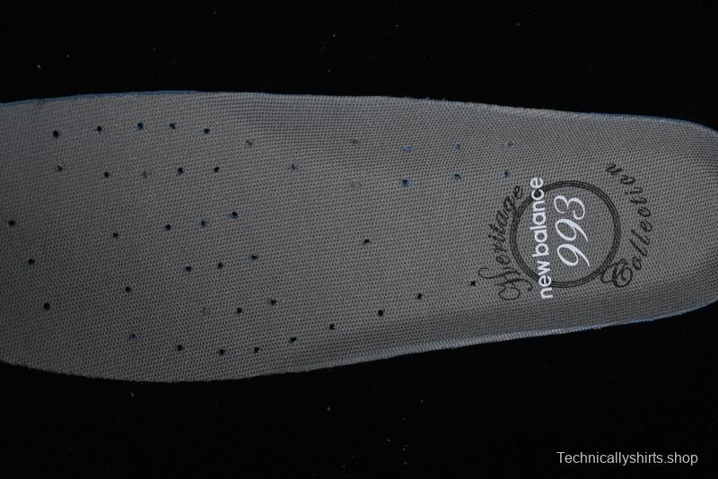 New Balance Made In USA M993 Series Classic Retro Casual Running Shoes - MR993BK