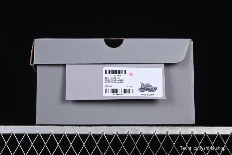 Balenciaga Phantom Sneaker 3XL Trendy Running Shoes with Transparent Heel Strap - W3XCH1101