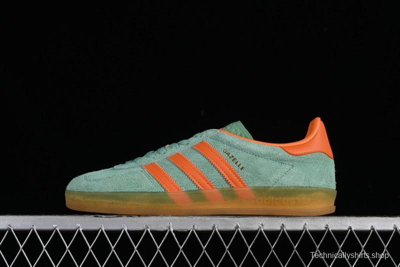 Adidas Originals Gazelle Indoor HQ8714 Retro Casual Slip-Resistant Wear-Resistant Low-Top Sneakers