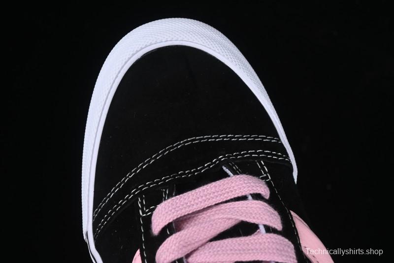 Vans Knu Skool Black Pink Color Comfortable Fashion Anti-Slip Wear-Resistant Low-Top Casual Skate Shoes - VN0009QCB9P