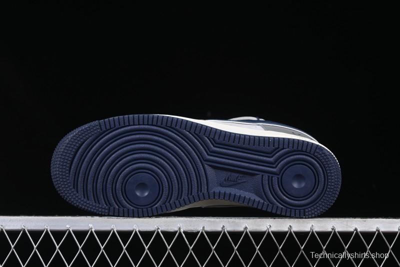 Nike Air Force 1 '07 Low Lightning Collaboration Cement Grey Drawstring Casual Sneakers - SJ1198-111