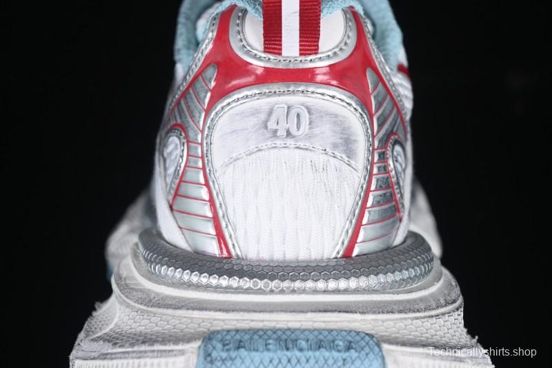 Balenciaga Phantom Sneaker 3XL Running Shoes with Transparent Heel Strap - W3XCH1614