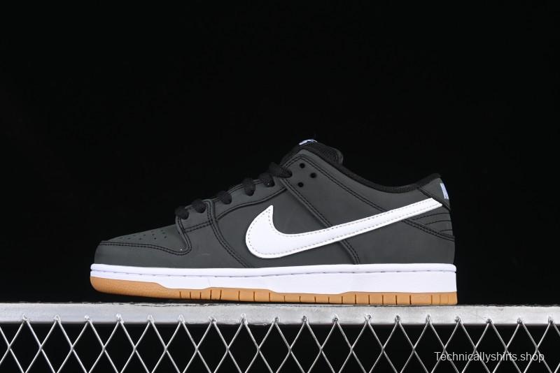 Nike SB Dunk Low Suede Black Skateboarding Shoes - CD2563-006