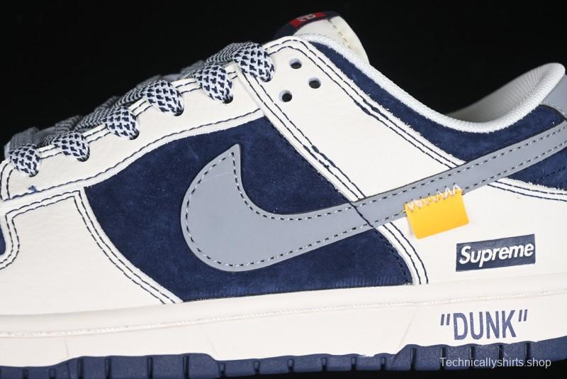 Nike SB Dunk Low Stussy Anniversary Edition Customized Low-Top Casual Sneakers - DM6868-035