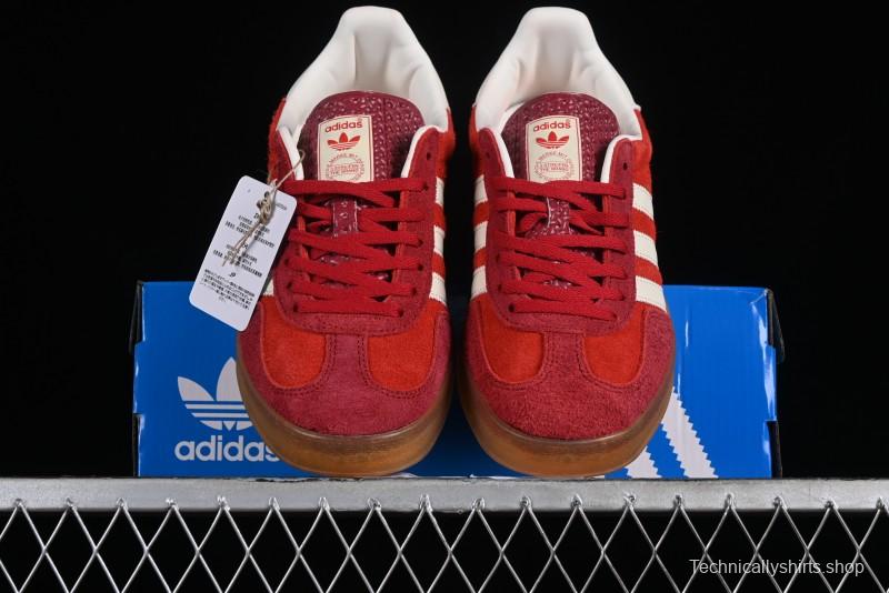 Adidas Originals Gazelle Indoor IE1051 Retro Casual Slip-Resistant Wear-Resistant Low-Top Sneakers