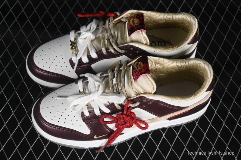 Nike Dunk Low Year of the Snake Limited Edition Low-Top Casual Sneakers - HV5991-171