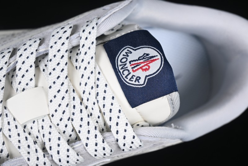 Nike Travis Scott x Fragment Design x Air Jordan 1 Low OG SP AJ1 Moncler Collaboration White Grey Low Top Casual Sneakers - AG3702-806
