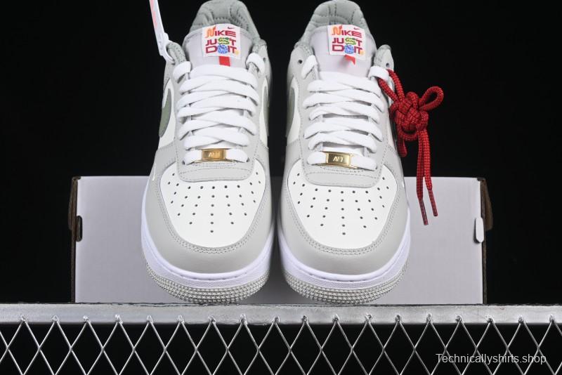 Nike Air Force 1 '07 Low Casual Sneakers with Full-Length Air Cushion - HV6000-131