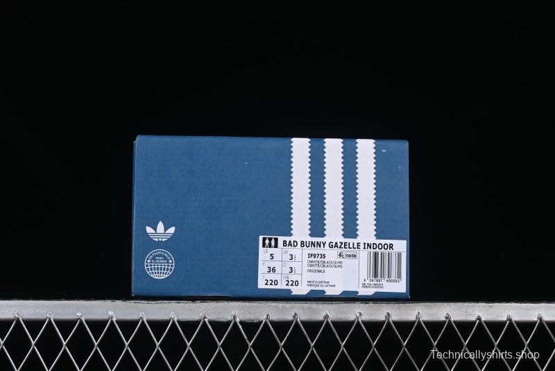 Adidas Originals Gazelle Indoor Retro Casual Slip-Resistant Wear-Resistant Low-Top Sneakers - IF9735