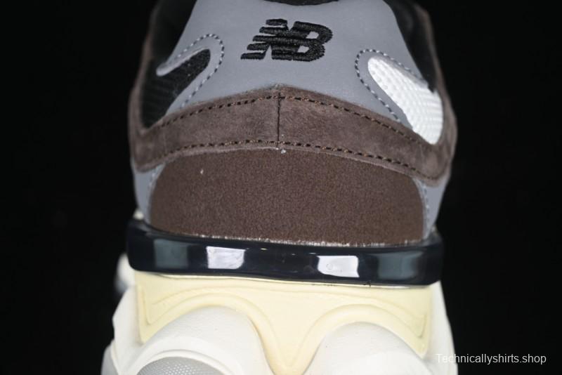 New Balance 9060 Retro Casual Running Shoes with ABZORB Cushioning Technology - U9060BRN