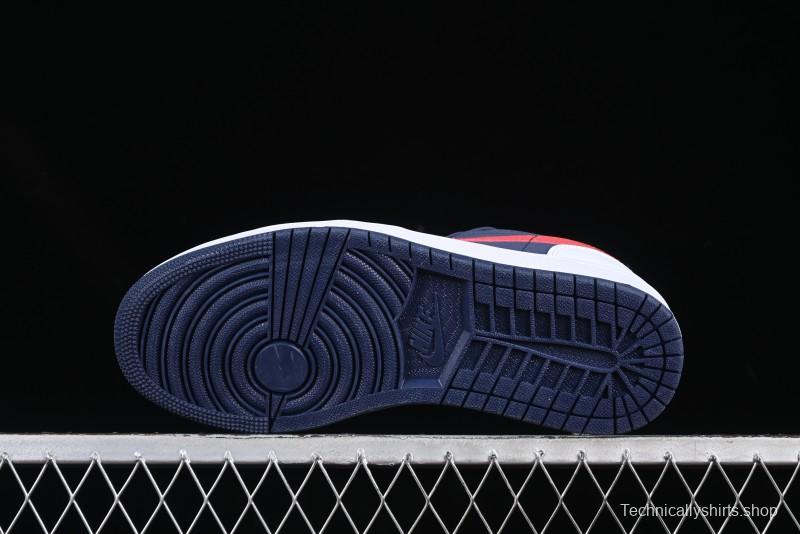 Nike Air Jordan 1 Low AJ1 Patriot Blue Red Low-Top Casual Lifestyle Sneakers - CZ8454-400