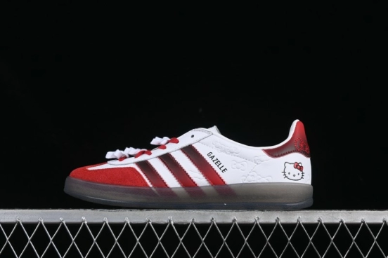Adidas Originals Gazelle Indoor II Retro Casual Slip-Resistant Wear-Resistant Low-Top Sneakers - II0013