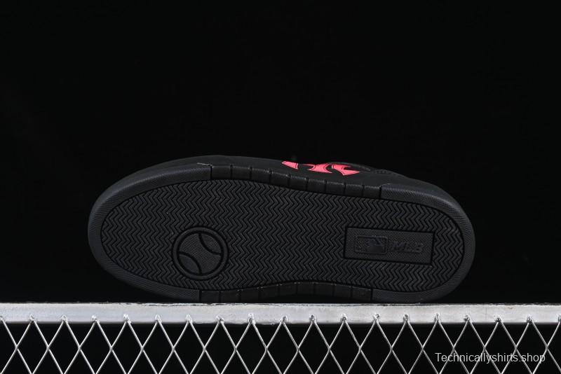 New York Yankees MLB Chunky Liner Custom Platform Sneakers in Neon Pink - 3ASXCA12N50WHS