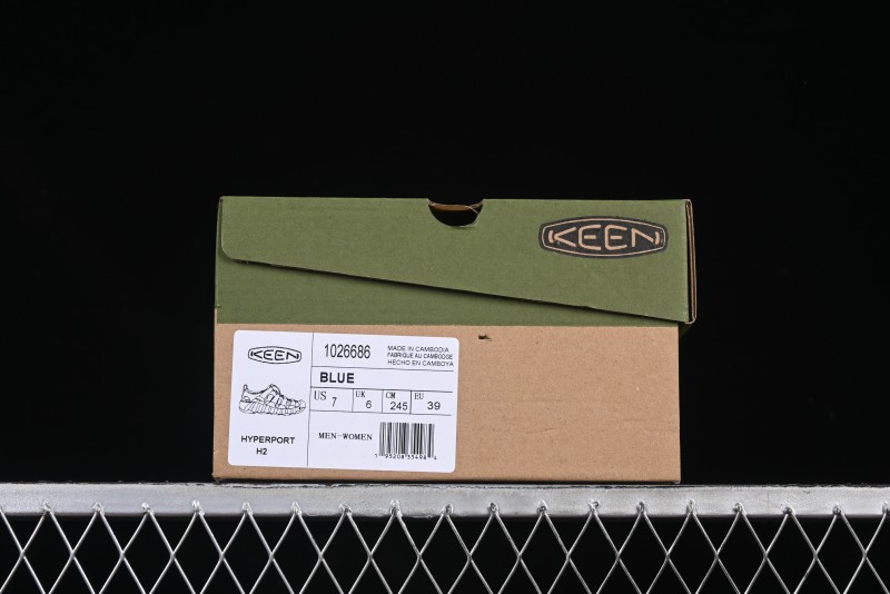 Keen Newport H2 Outdoor Sports Water Sandals with Drainage and Toe Protection - 1026686BLUE