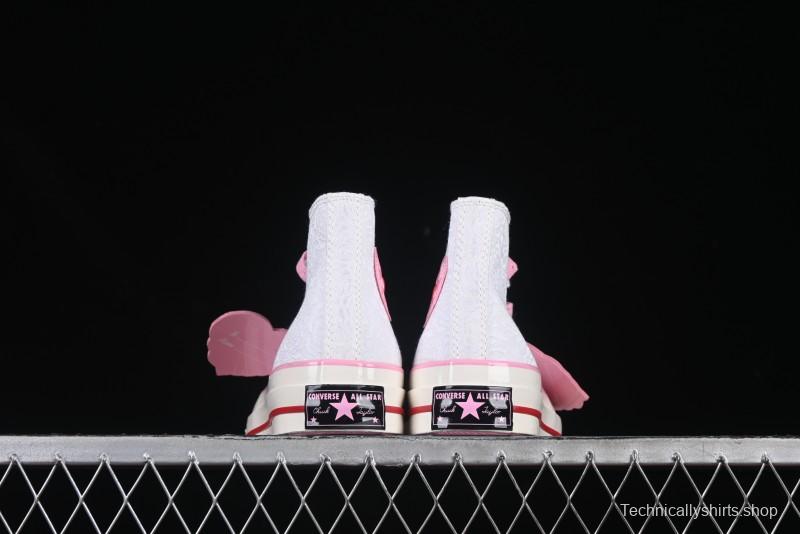 Converse Chuck 70 Valentine's Day Rose High Top Casual Sneakers - A14798C