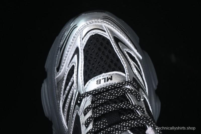 New York Yankees MLB Winner Chunky Height Increasing Thick Sole Running Shoes - 3ASHWD15N50BKS