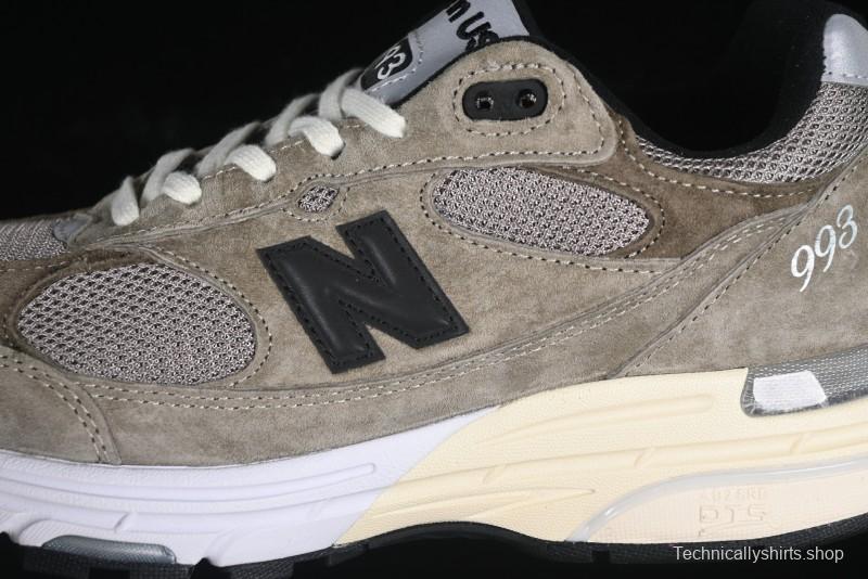 New Balance Made In USA M993 Series Classic Retro Casual Running Shoes with Heritage Design - U993JJ