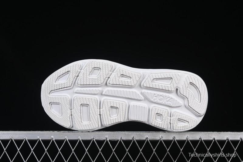 HOKA ONE ONE Bondi 9 Knit Lightweight Casual Running Shoes - 1162012 WWH