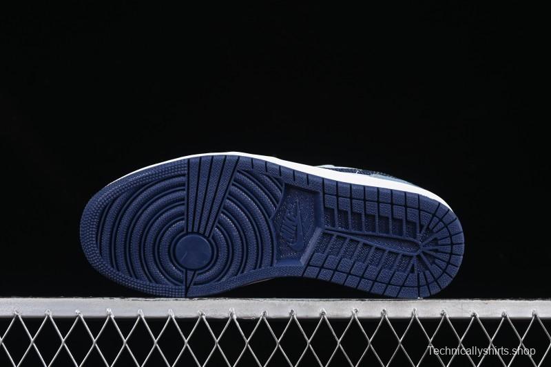 Nike Air Jordan 1 Low "Canadian Tuxedo" Basketball Shoes - IH0648-141