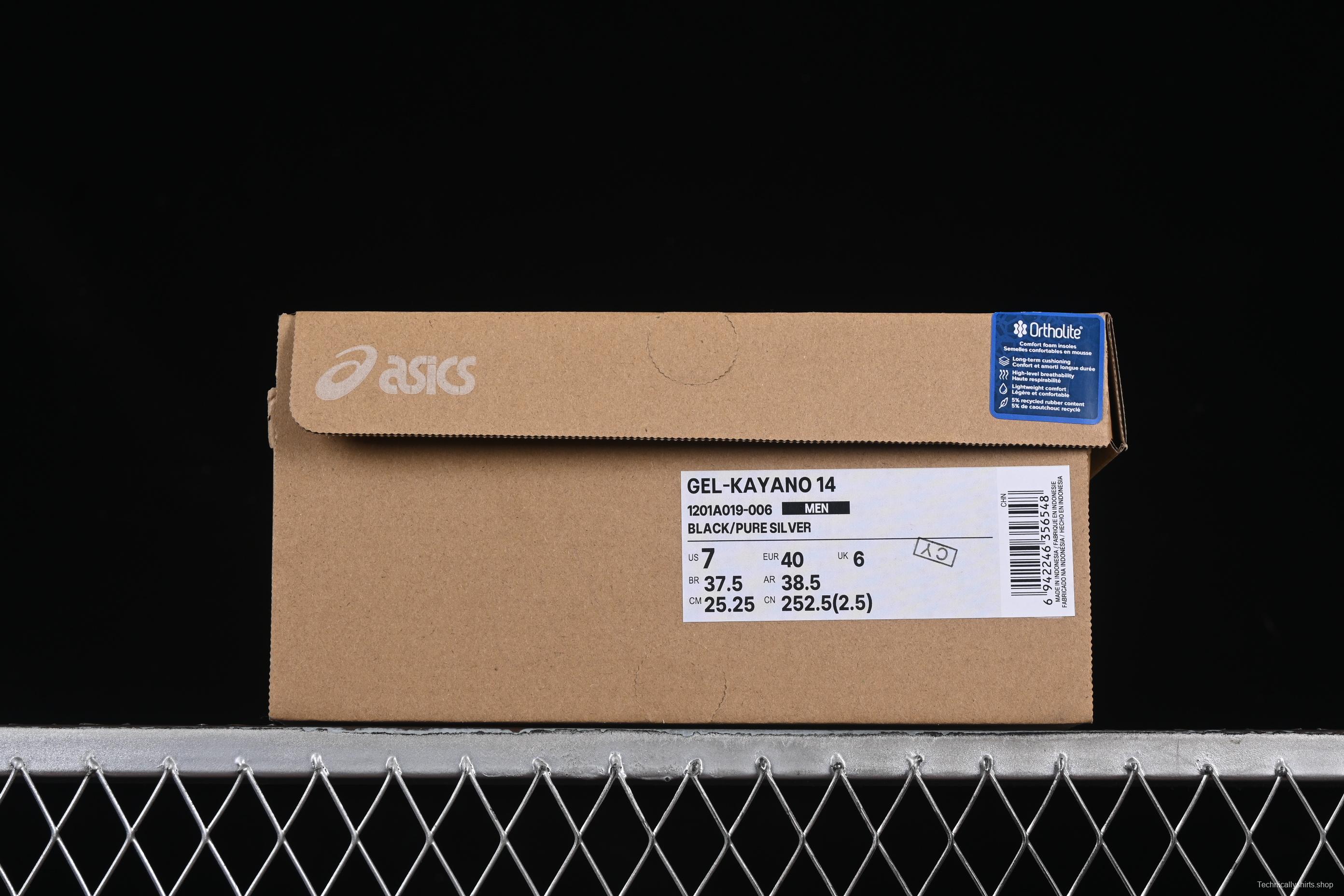 Asics Gel-Kinsei OG Black/White Running Shoes