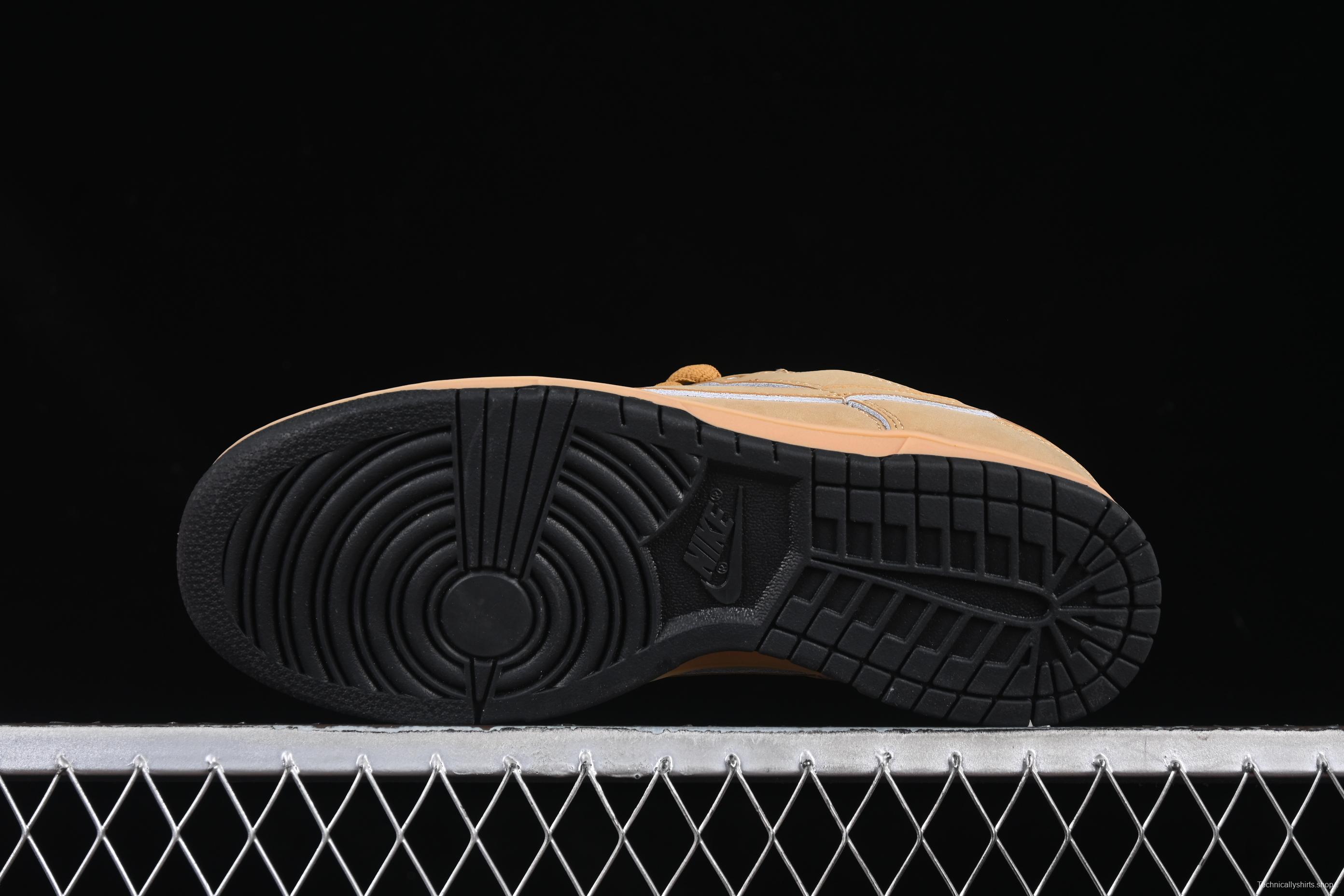 Nike SB Dunk Low Wheat Low-Top Casual Skate Shoes - HQ1932-700