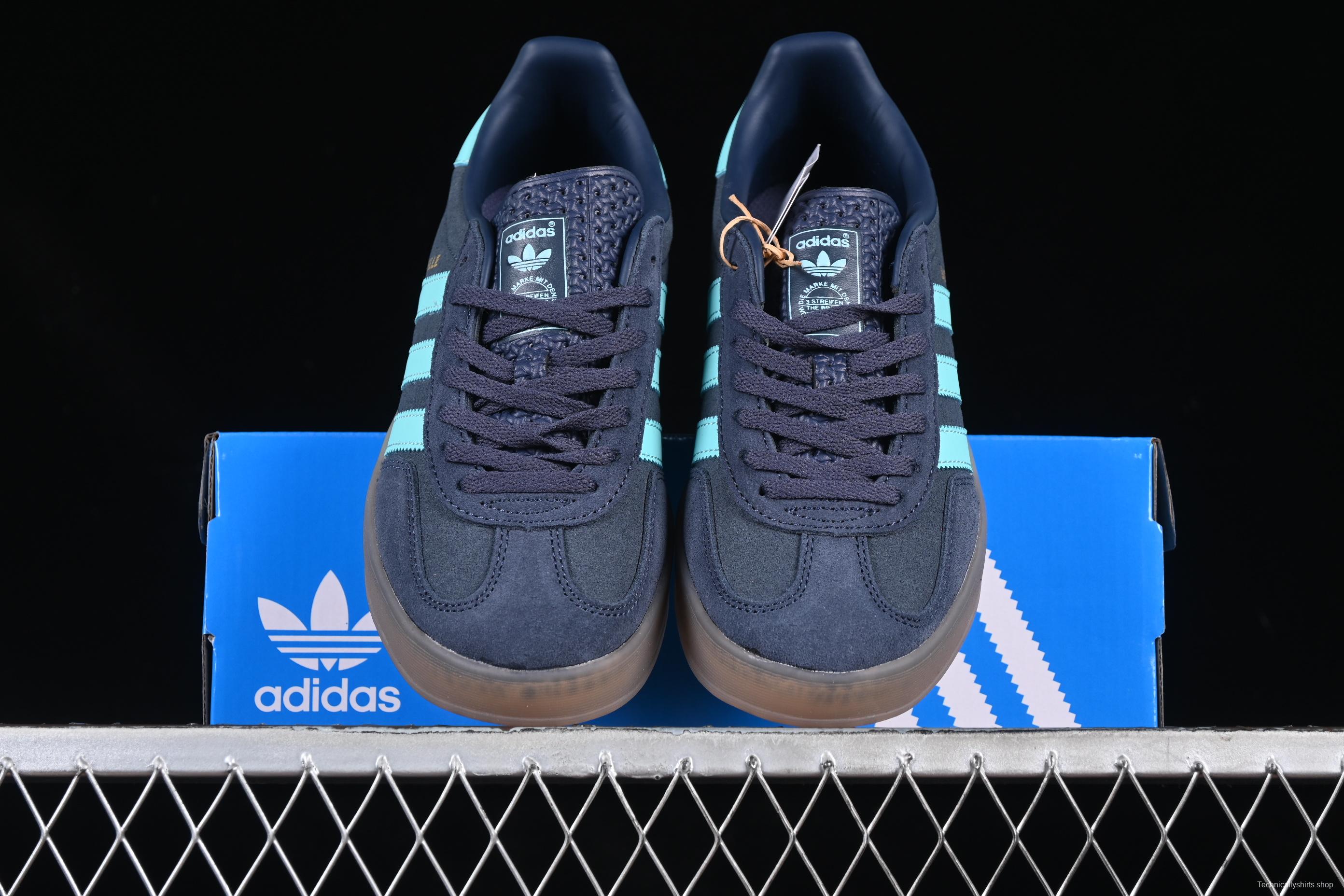 Adidas Originals Gazelle Indoor JI2587 Retro Casual Slip-Resistant Durable Low-Top Sneakers - JI2587