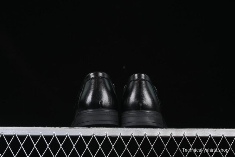 ECCO London Collection Slip-On Business Men's Leather Shoes with Wide Toe Box and Cushioned Sole - 61160801001