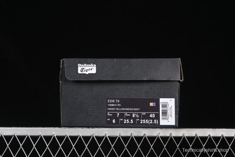 Onitsuka Tiger Edr 78 Low-Top Running Shoes Comfortable Versatile Slip-Resistant Durable - 1183B411-751