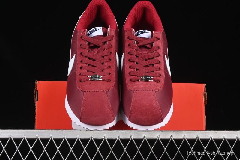 Nike Classic Cortez Leather Retro Running Shoes - DZ2795-600