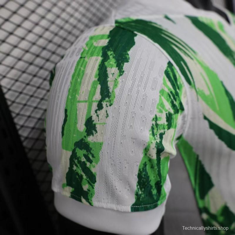 Player Version 2025 Nigeria Green/White Jersey