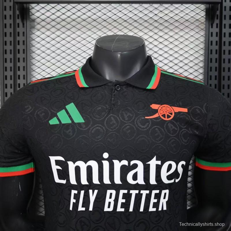 Player Version 25/26 Arsenal Black Special Jersey