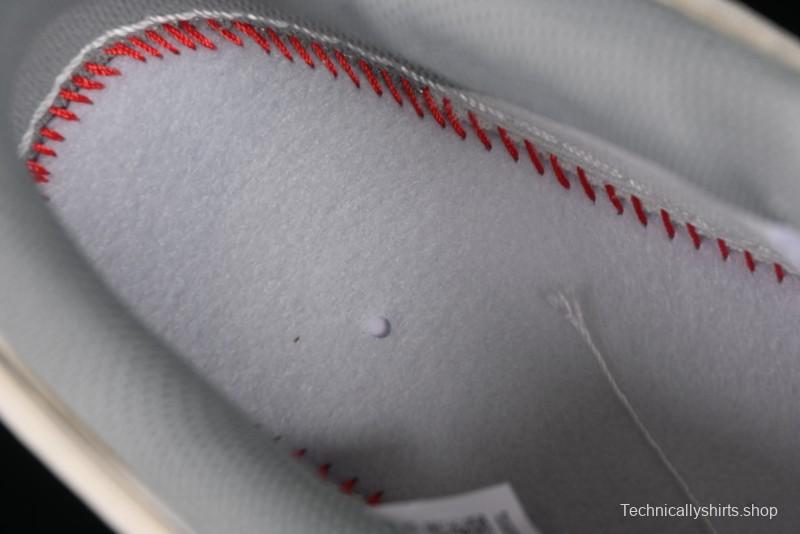 Nike Air Force 1'07 Low LV Collaboration Grey Print Drawstring Casual Sneakers - DM6868-062