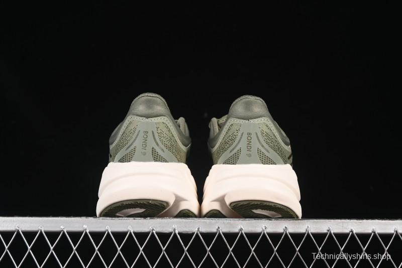 HOKA ONE ONE Bondi 9 Cushioned Running Shoes with Engineered Mesh Upper - 1162011 SSSC