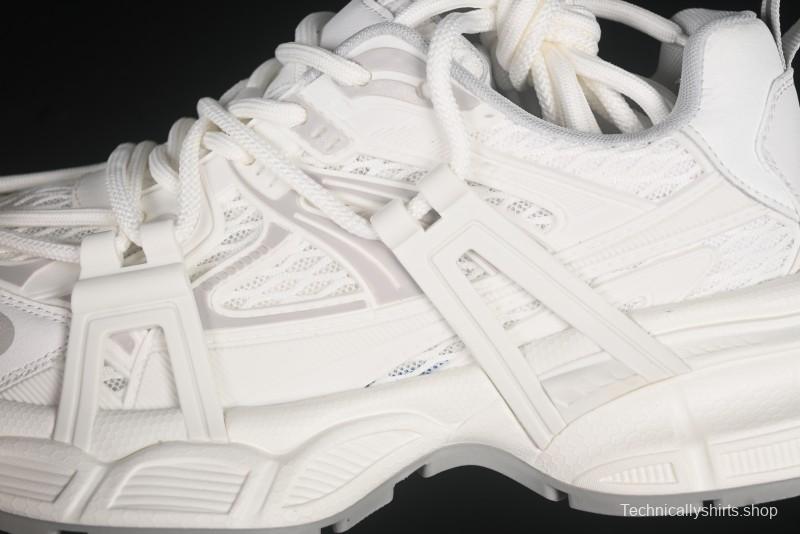 GG-CC Chunky Low Casual Fashion Sports Platform Sneakers Series 5515 Off White