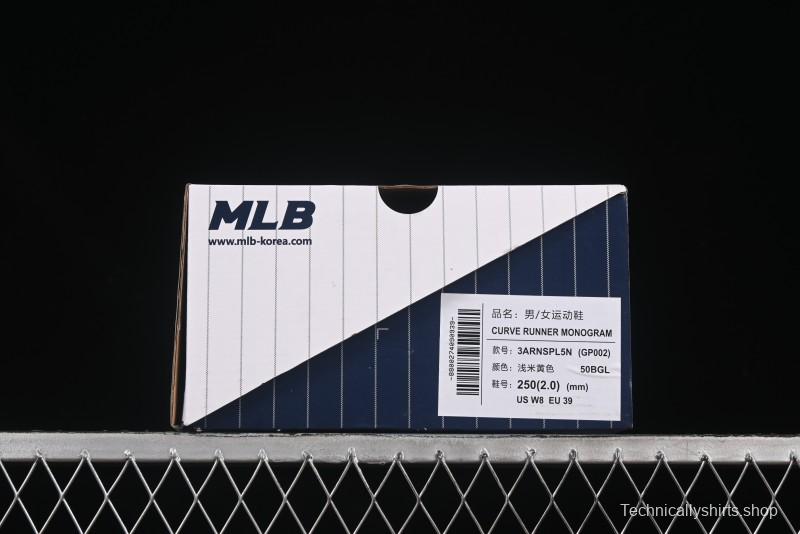 New York Yankees MLB Chunky Curve Runner Monogram Thick Sole Casual Running Shoes - 3ARNSPL5N50BGL