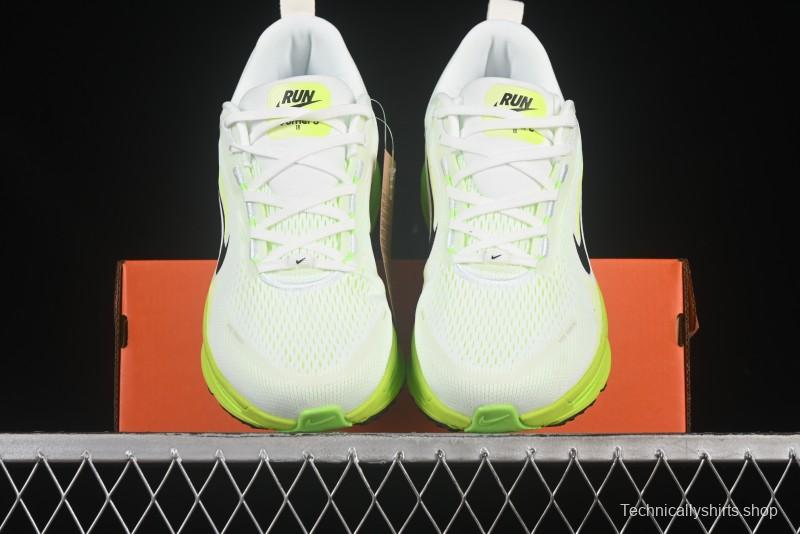 Nike Air Zoom Vomero 18 Lunar Retro Running Shoes with Full-Length Zoom Air Cushion - HM6804-102