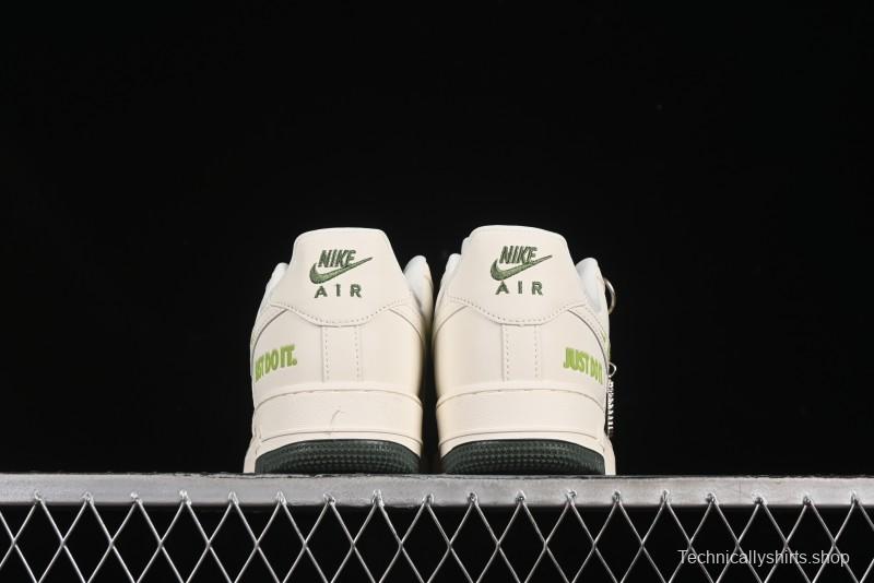 Nike Air Force 1'07 Low Just Do It Casual Sneakers with Full-Length Air Cushion - DF0188-056
