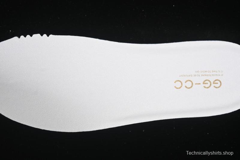 GG-CC Star-Design Lace-Up Hollow-Out Platform Sneakers with 5cm Height Boost - G25U9789