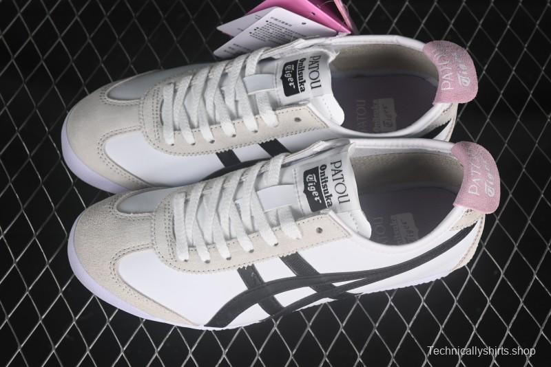 Onitsuka Tiger Mexico 66 Low-Top Leather Sneakers for Casual Running - 1183C380-100