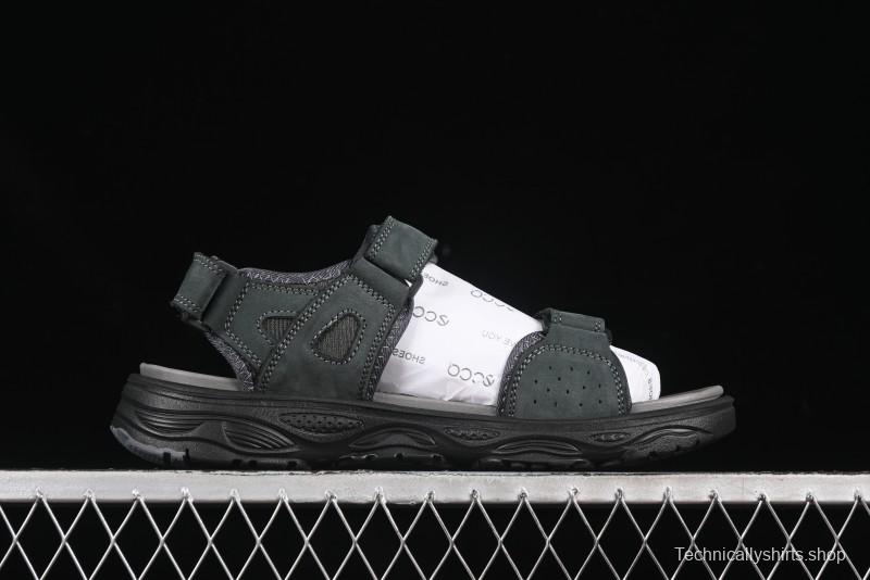 ECCO Off Trail Series Sporty Casual Sandals with Adjustable Hook-and-Loop Closure - 63251701002