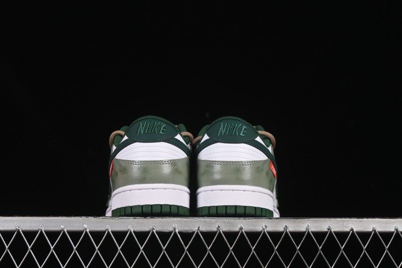 Nike Dunk Low Butterfly Bamboo Forest Green Low-Top Casual Sneakers - DD1391-101