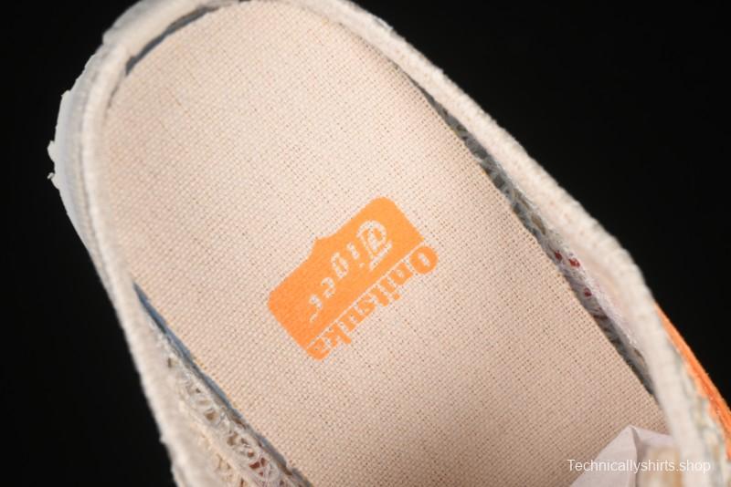 Onitsuka Tiger Mexico 66 Sabot Slip-On Sneakers with Breathable Mesh Upper - 1183A707-106