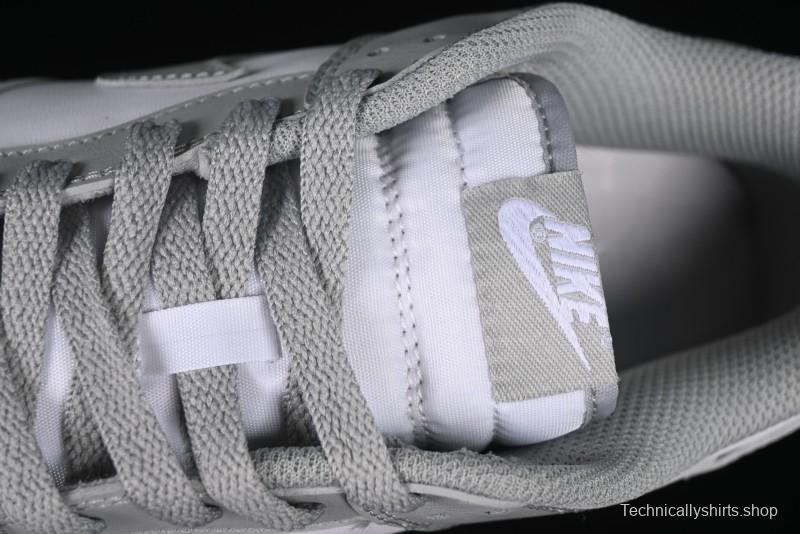 Nike SB Dunk Low White Grey Low-Top Casual Skate Shoes - HF5441-105