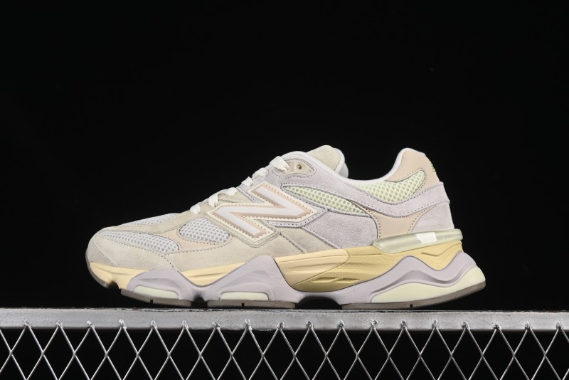 Joe Freshgoods x New Balance 9060 Retro Casual Running Sneakers with ABZORB Cushioning - U9060EEP