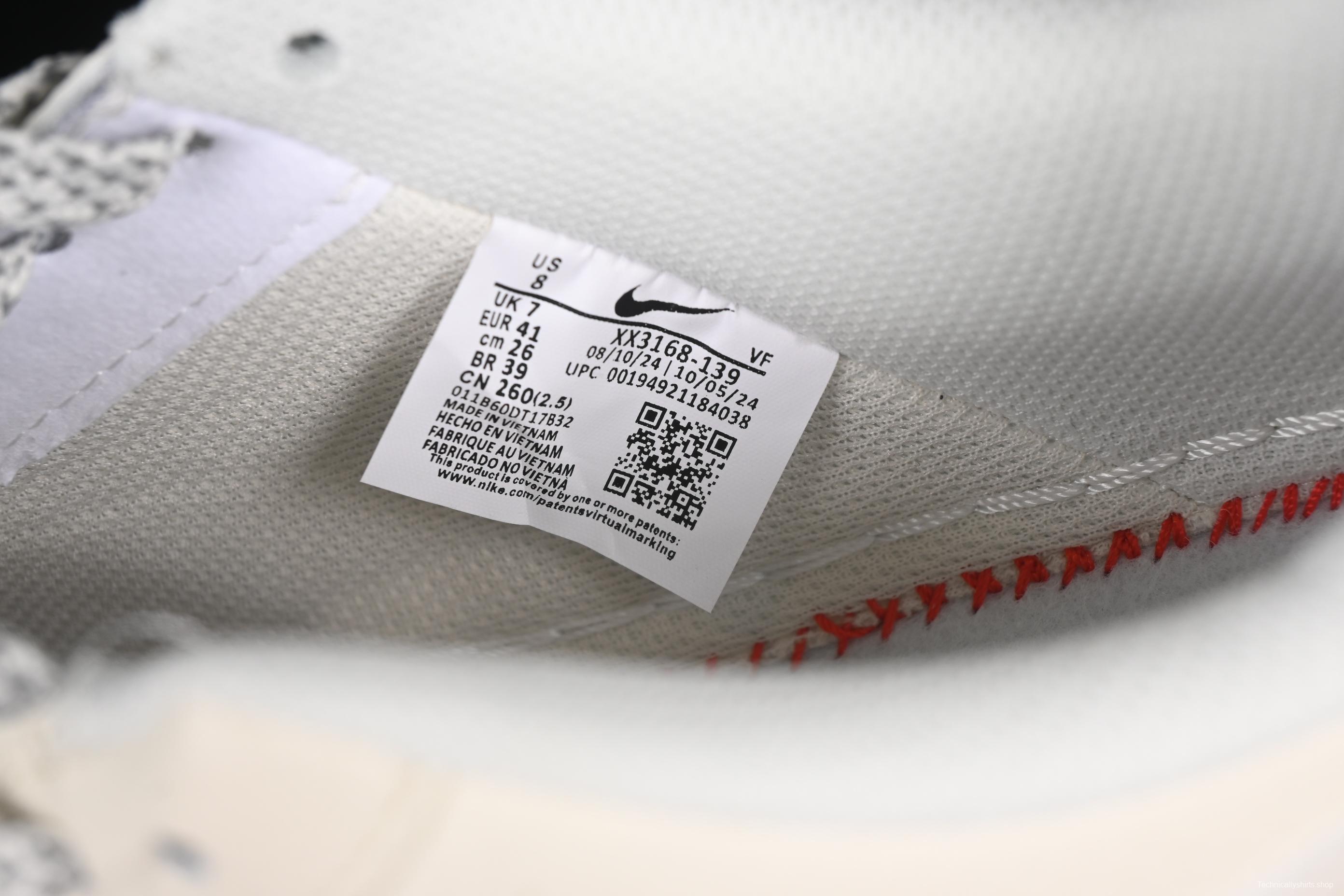 Nike Air Force 1'07 Low LV Collaboration Off-White Black Sole Casual Sneakers - XX3168-139