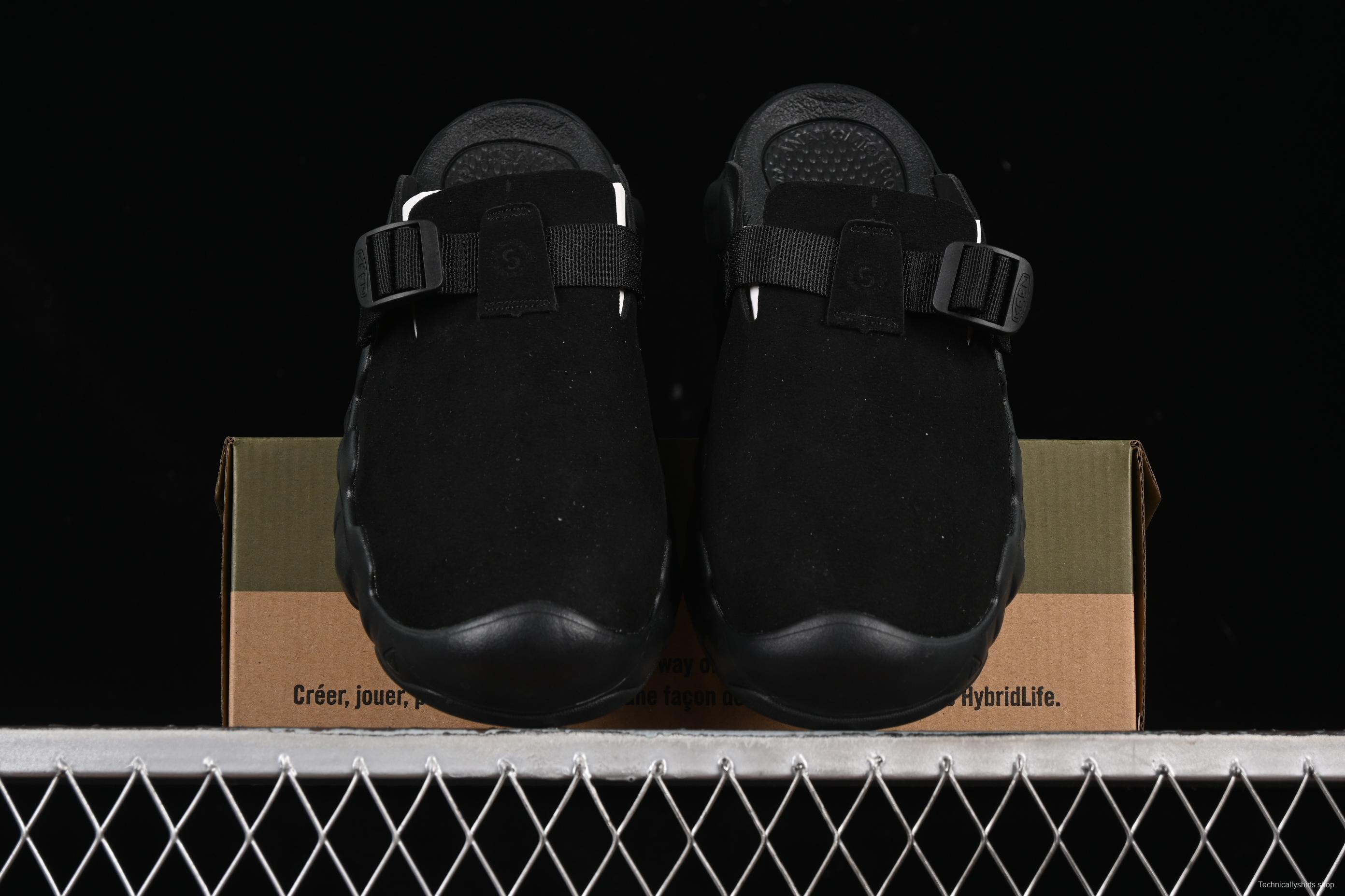 Keen Hyperport Clog Leather Summer Mule Slip-On with Arch Support and Adjustable Lacing System - 1030766