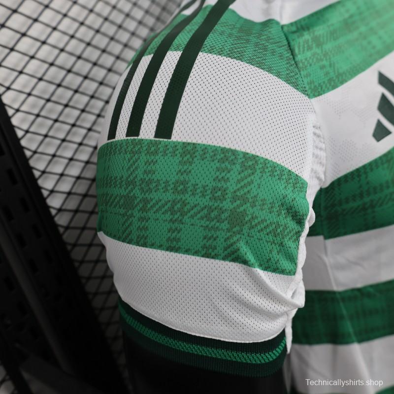 Player Version 25/26 Celtic Home Jersey